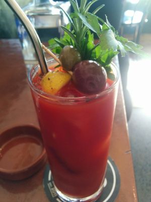 Straight Edge Maria mocktail  at Grey Cells Green in Windsor