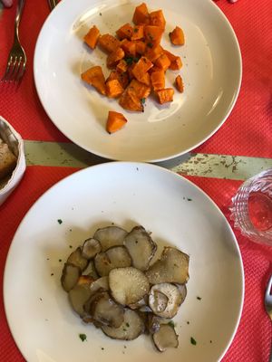 Pumpkin and Topinambur at Bistro Verdepaglia in Forli