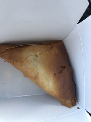 Samosa at Vegeta in Bologna
