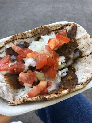 Seitan donair  at Honest Kitchen in Halifax
