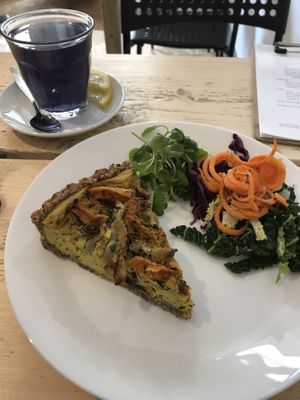 Vegetable quiche @ Steep & Filter, Skipton at Steep & Filter in Skipton