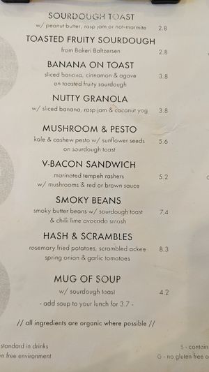 Menu at Steep & Filter in Skipton