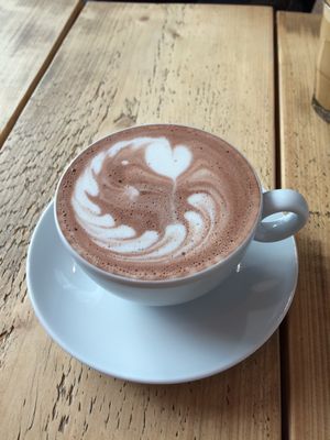Hot chocolate at Steep & Filter in Skipton