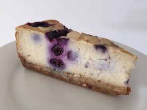 Baked blueberry cheesecake 🍰  at Steep & Filter in Skipton
