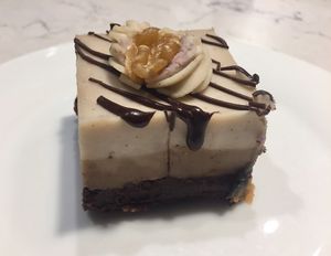 Mocha slice ☕️  at Steep & Filter in Skipton