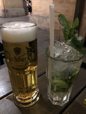 Drinks  at Hans im Glück in Dresden