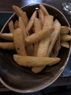 French fries  at Hans im Glück in Dresden
