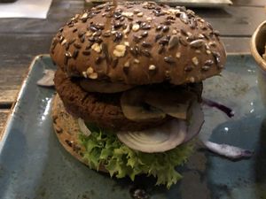 Vegan Burger  at Hans im Glück in Dresden