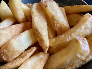 fries at Hans im Glück in Dresden