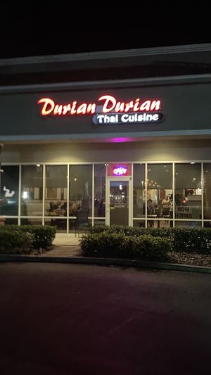 Outsidee  at Durian Durian in Orlando