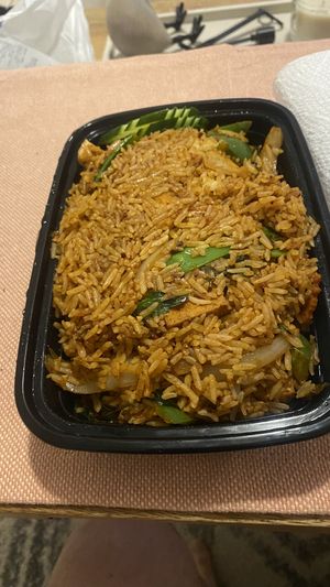 Thai basil fried ricee  at Durian Durian in Orlando