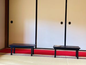 Dining room  at Tenryuji Temple Shigetsu in Kyoto