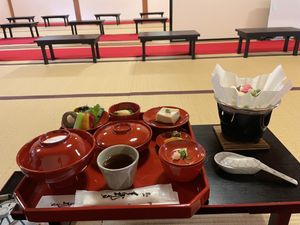   at Tenryuji Temple Shigetsu in Kyoto