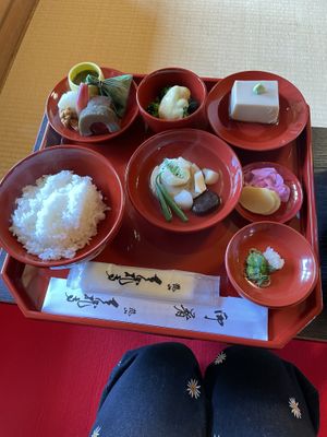   at Tenryuji Temple Shigetsu in Kyoto