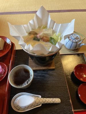   at Tenryuji Temple Shigetsu in Kyoto