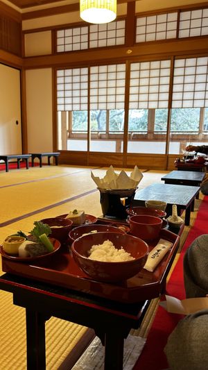   at Tenryuji Temple Shigetsu in Kyoto