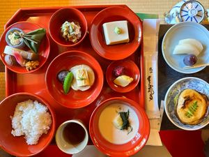 Yuki Set (5 Courses Meal)  at Tenryuji Temple Shigetsu in Kyoto