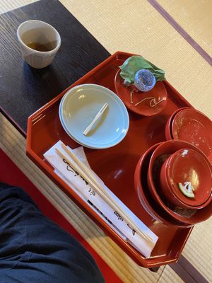   at Tenryuji Temple Shigetsu in Kyoto