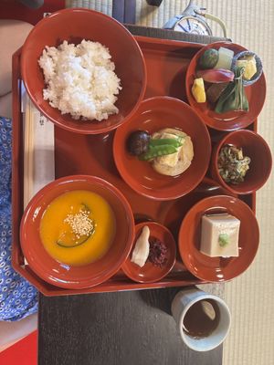   at Tenryuji Temple Shigetsu in Kyoto