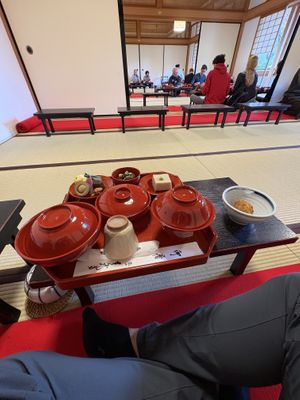   at Tenryuji Temple Shigetsu in Kyoto