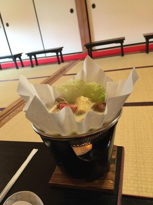 Saving grace at Tenryuji Temple Shigetsu in Kyoto