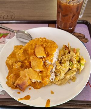 Love it! Especially it's curry gravy! at Yum Yum Yummy Vegetarian - Bukit Merah Central in Central Singapore