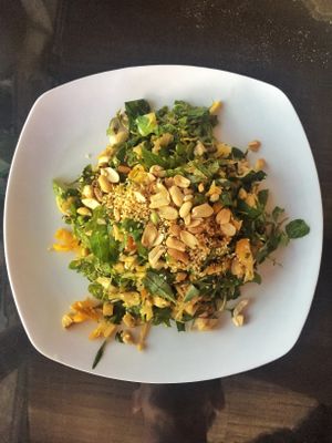 jackfruit salad at Huyen Trang in Da Nang