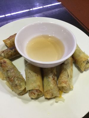 Spring rolls  at Huyen Trang in Da Nang
