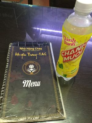 Menu  at Huyen Trang in Da Nang