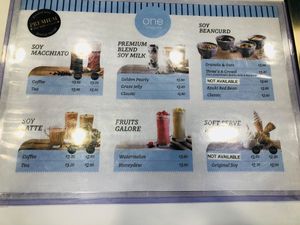 Menu at One Simply One by Mr Bean - Northpoint in North Singapore