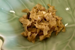 Tofu skin   at Haku Un An in Kyoto