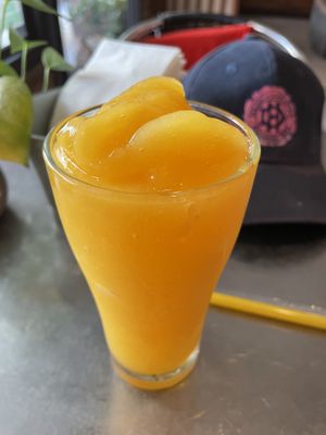 Mango shake, 60 baht  at Connect Cafe in Chiang Rai