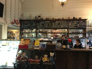 coffee bar at Chivit Thamma Da in Chiang Rai