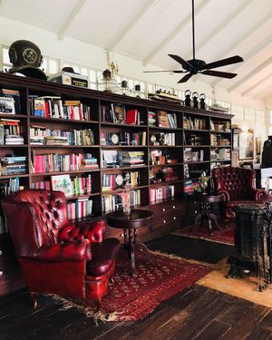 Library at Chivit Thamma Da in Chiang Rai