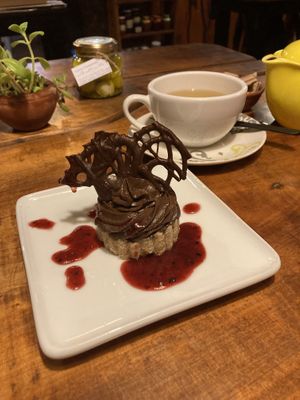 Caju dessert at Raiz Cocina Saludable in Rocha