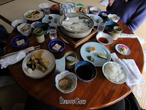 Heavenly 6 course dinner! at Seizan Sodo in Kyoto