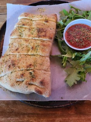 Vegan bread sticks at Fine Folk Pizza in Fort Myers