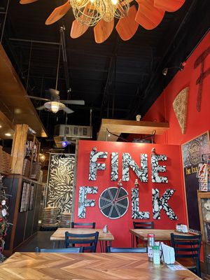 Inside  at Fine Folk Pizza in Fort Myers