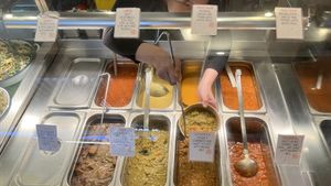 delicious curry options!  at Iku Wholefoods Kitchen - Martin Place in Sydney