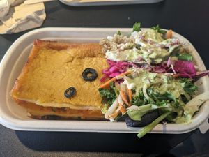 Lasagna at Iku Wholefoods Kitchen - Martin Place in Sydney