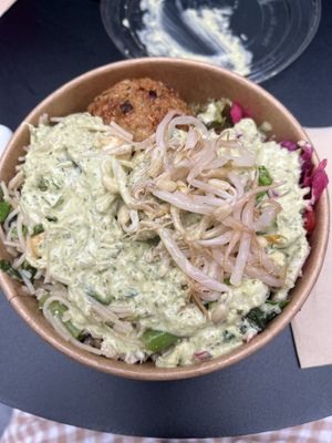 Salad bowl  at Iku Wholefoods Kitchen - Martin Place in Sydney
