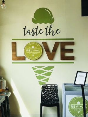 Interior  at Revival Ice Cream in Monterey