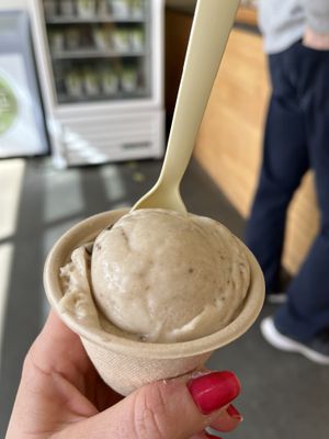 Banana fudge  at Revival Ice Cream in Monterey
