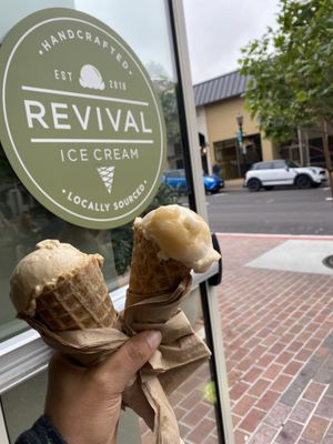 $6 each at Revival Ice Cream in Monterey