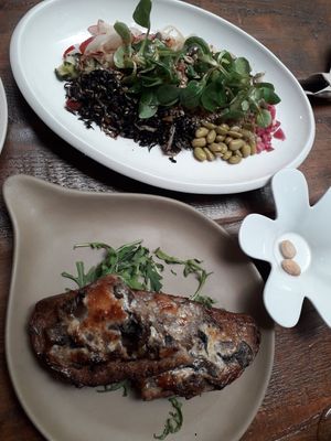 💚 Vegano y buenísimo. at Enkuentro Cocina Natural in Castellon De La Plana