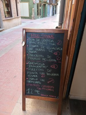 Menú semanal octubre 2019 at Enkuentro Cocina Natural in Castellon De La Plana