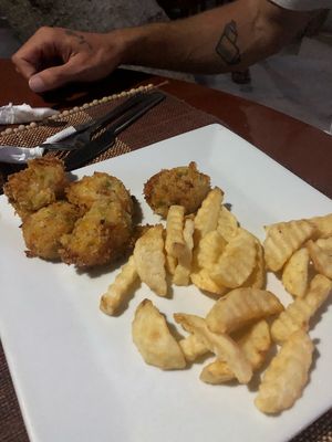 Vegetarian balls at HR Native Restaurant  in Bantayan Island