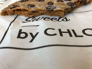 Dry burnt cookie  at By Chloe - Tower Bridge in London