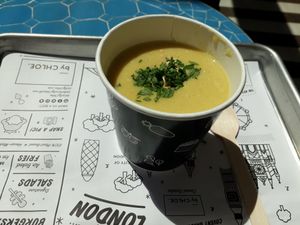 Soup at By Chloe - Tower Bridge in London