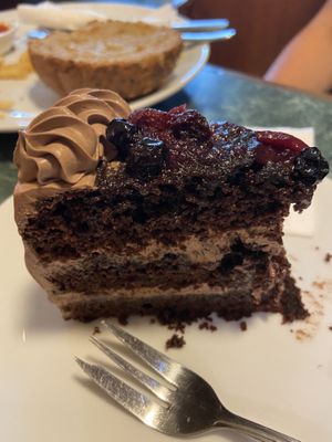 Vegan forest cake. Mindblowing at Badde Manors in Glebe